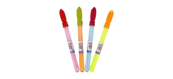 Different colors of Fubbles Giant Bubble Wands on white background
